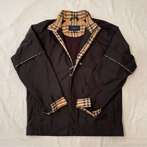 Burberry Golf Lightweight Jacket | Nova Check | Black | EUC | Medium